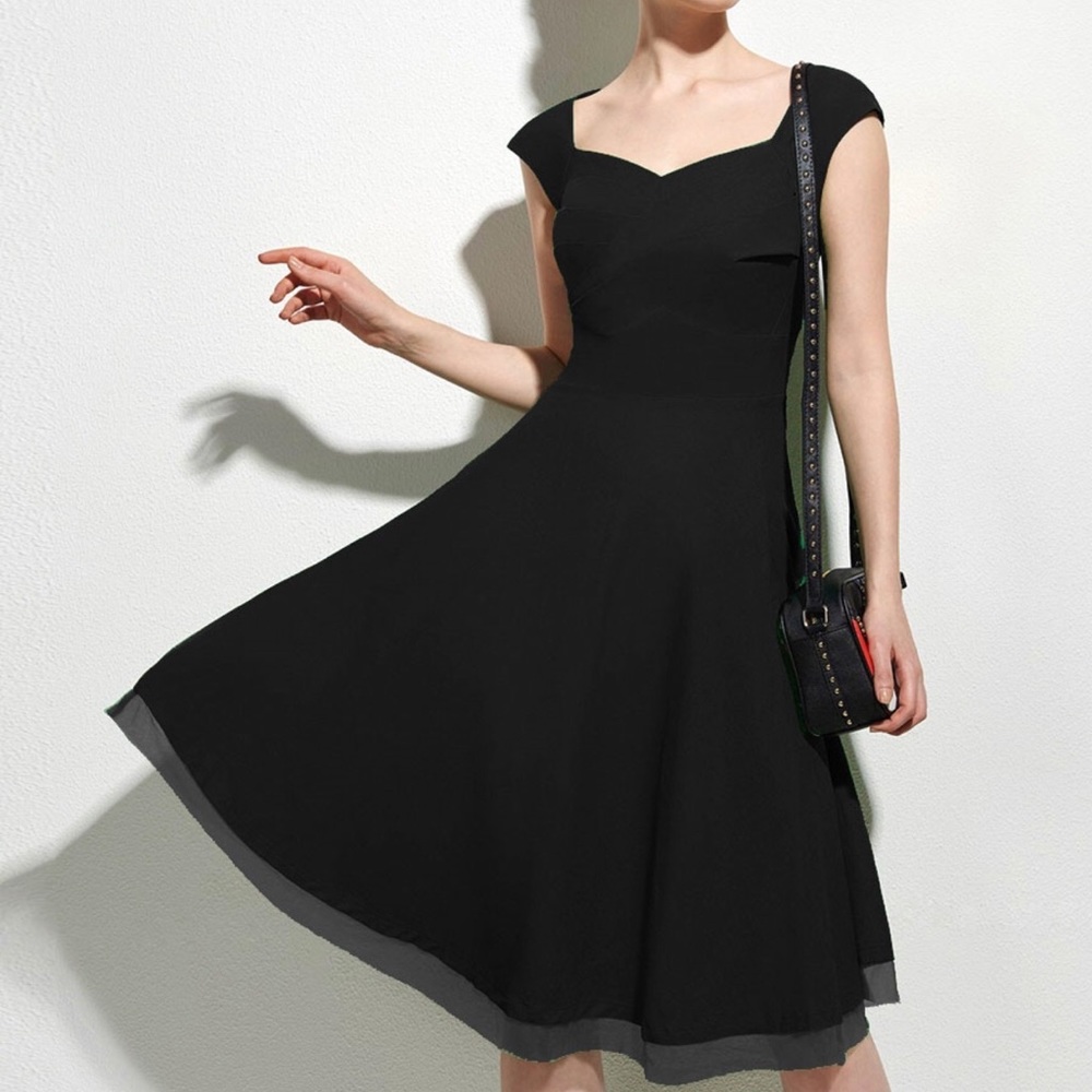 Black beautiful dress